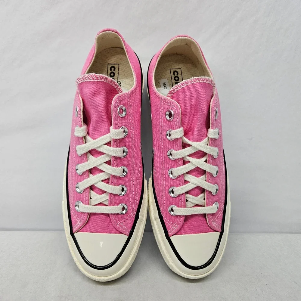 Converse Chuck 70‎ Oxford Shoes A08138F Pink Egret Black Women's Size 7 - Picture 5 of 9
